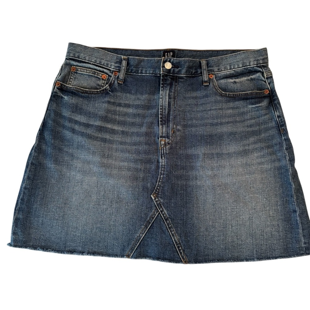 Gap Denim Mini Skirt 16/33T - Picture 2 of 16